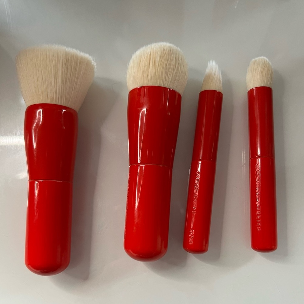 Westman Atelier Red Makeup Brush Set